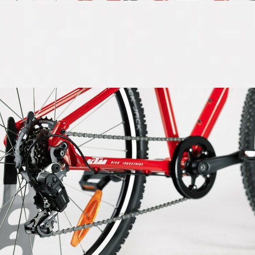 Велосипед KTM WILD CROSS 20" помаранчевий (білий) 2022 30,5 мм Фото №6