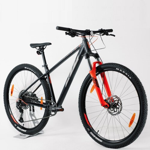 Велосипед KTM ULTRA FUN 29" матовый черный (серо/оранжевый) XL/53 Фото №2