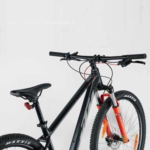 Велосипед KTM ULTRA FUN 29" матовый черный (серо/оранжевый) XL/53 Фото №5