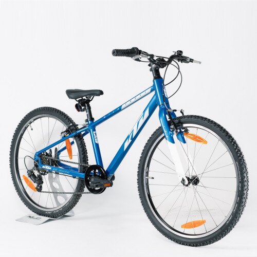 Велосипед KTM WILD CROSS 24" синий (белый) 2022 Фото №2
