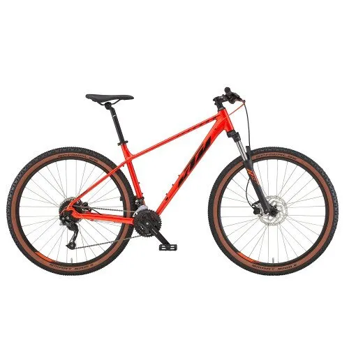 Велосипед KTM CHICAGO 271 27.5" помаранчевий (чорний) 2022 S/38