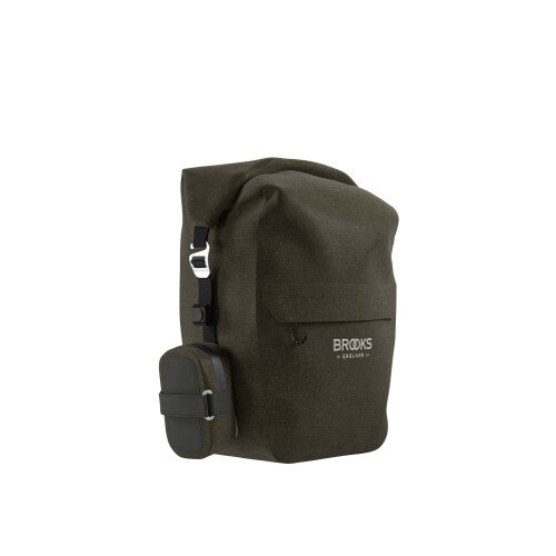Кофр багажный BROOKS Scape Pannier Small тёмно-зеленый Фото №3